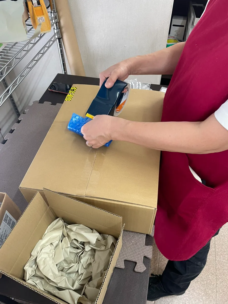 梱包作業