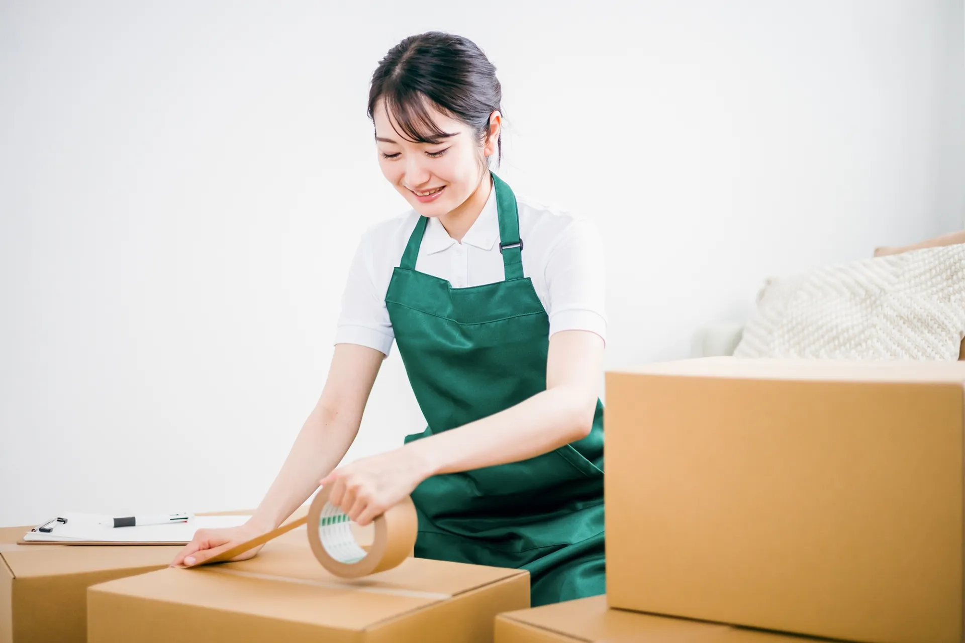 梱包作業