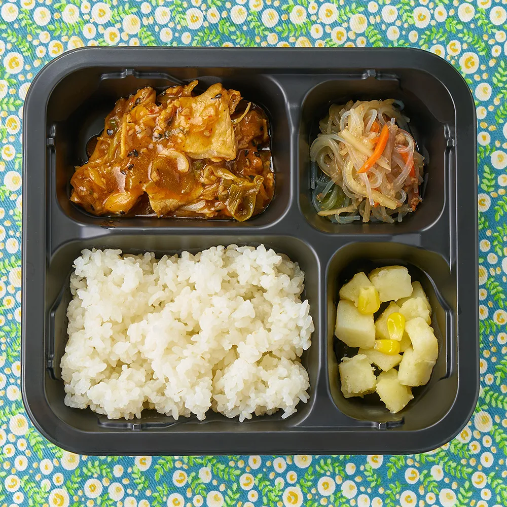 豚ロース肉と長葱のコチュジャン炒め弁当（ごはん付き)