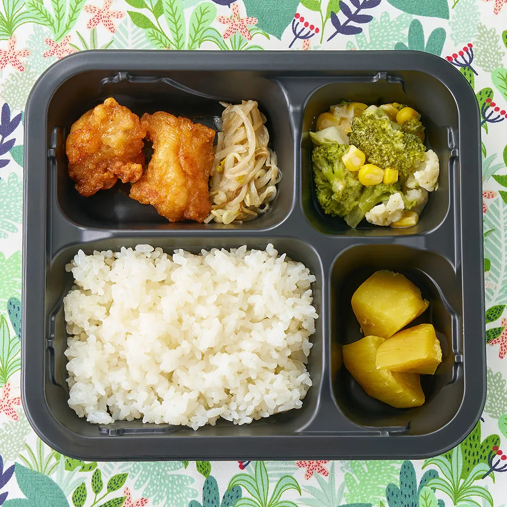 鶏の唐揚げ弁当（ごはん付き）